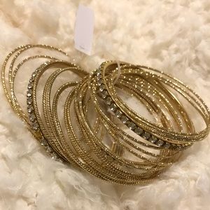 NWT Gold Bangles